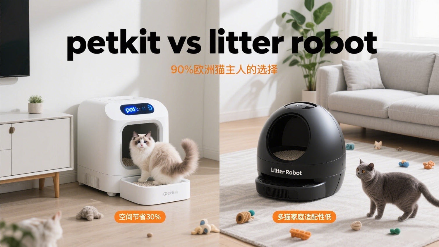 2025/08/17 2025 Tested: Petkit vs Litter-Robot – Which Smart Litter Box Did 90% of European Cat Owners Choose Correctly?