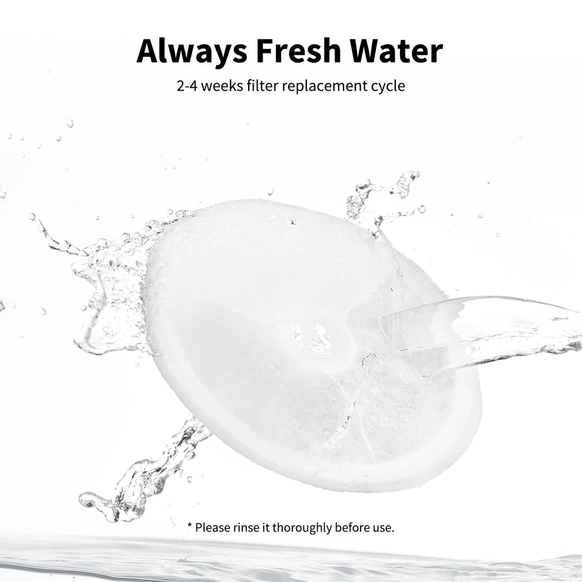 Wireless Water Pump (UVC) & Filter Unit RECT 3.0 | 5 pcs