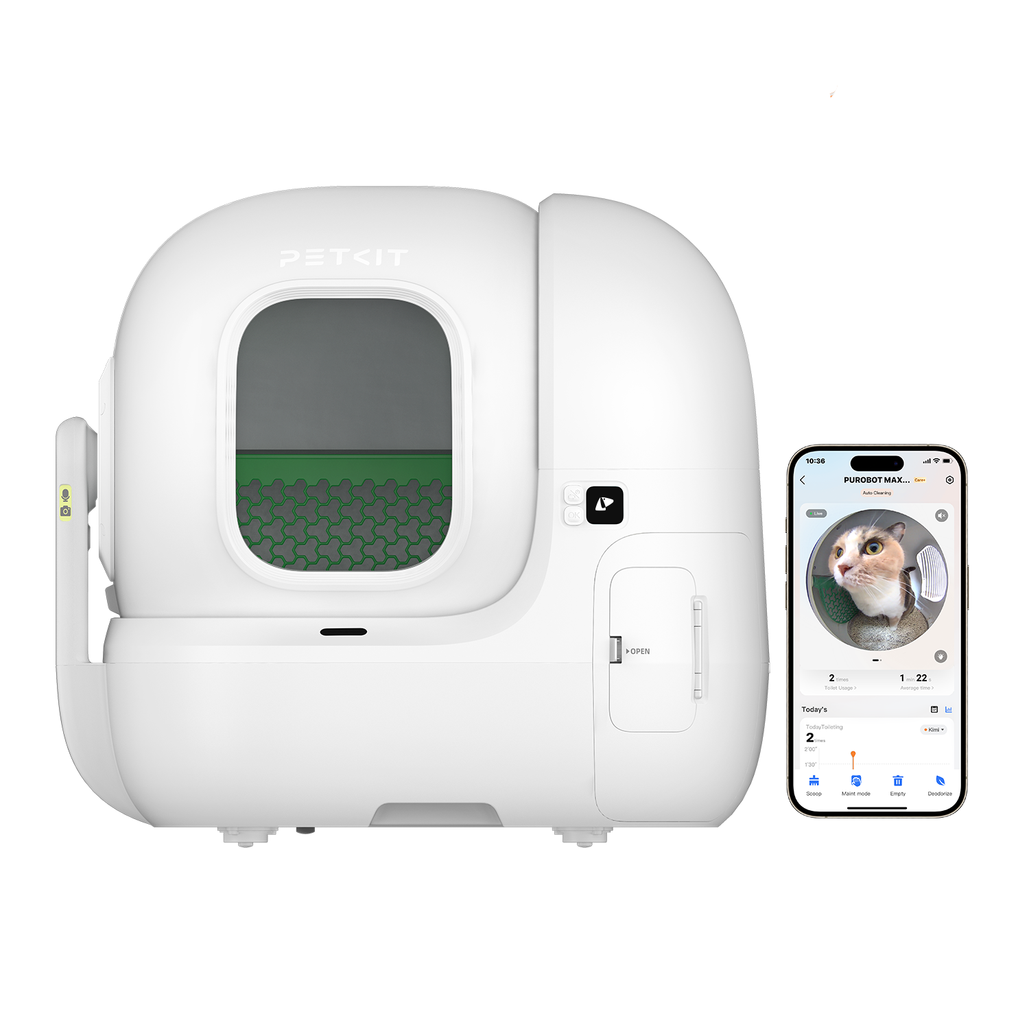 Purobot Max Pro Automatic Cat Litter Box - Main Image