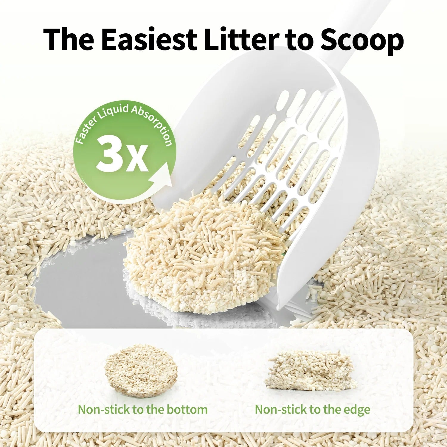 Natural Cat Litter - 4 Bags