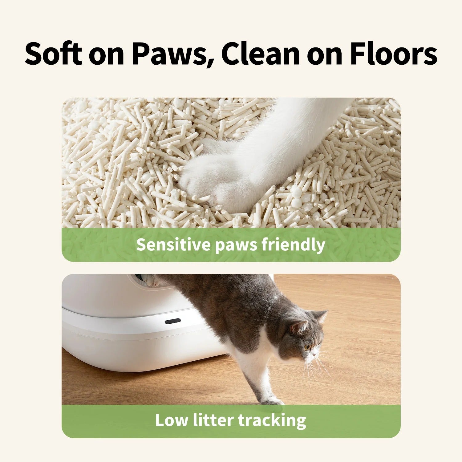 Natural Cat Litter - 4 Bags