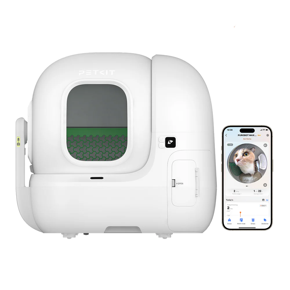 Purobot Max Pro Automatic Cat Litter Box（Refurbished）
