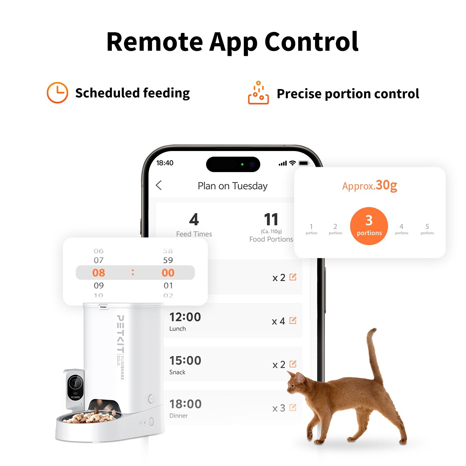 YumShare Solo Automatic Feeder with Camera