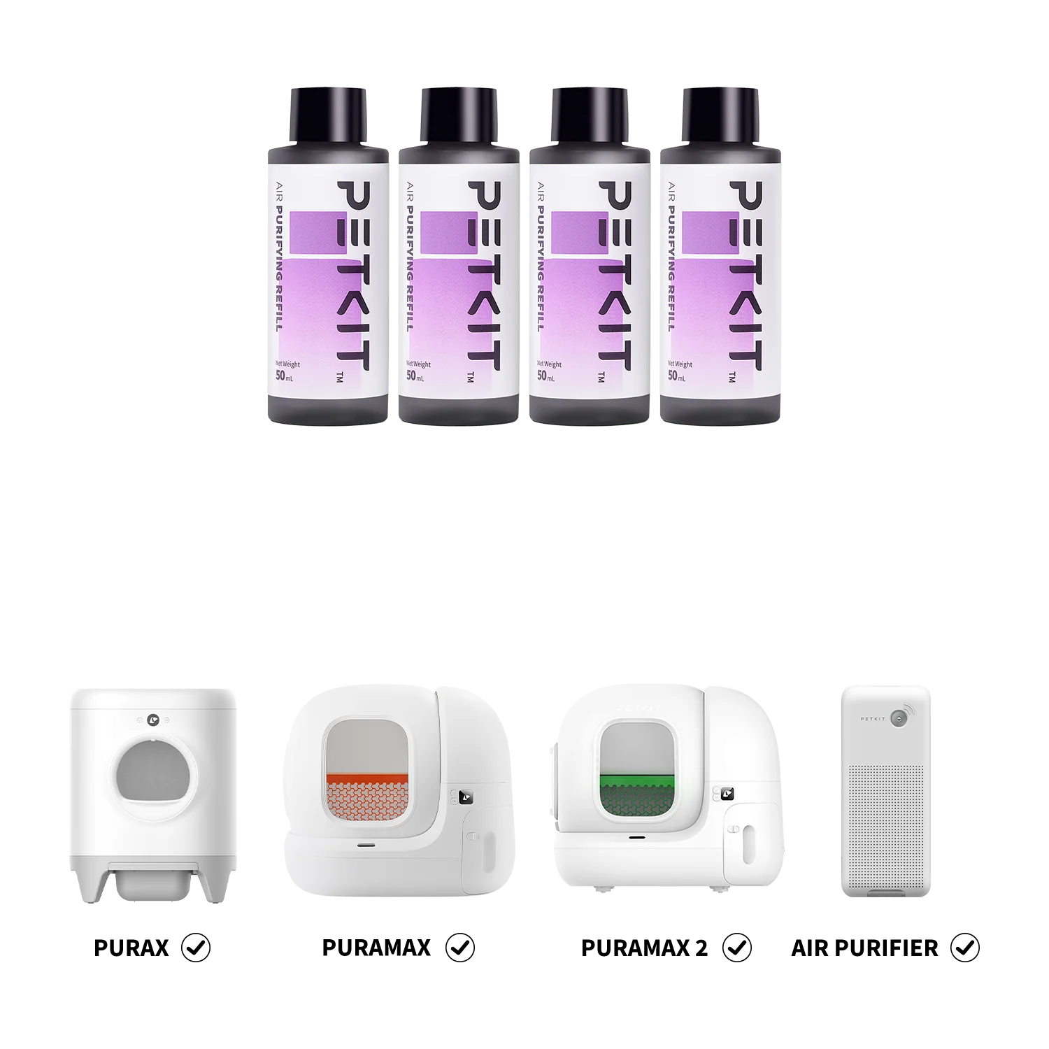 Purifying Liquid Refill（4 bottles）